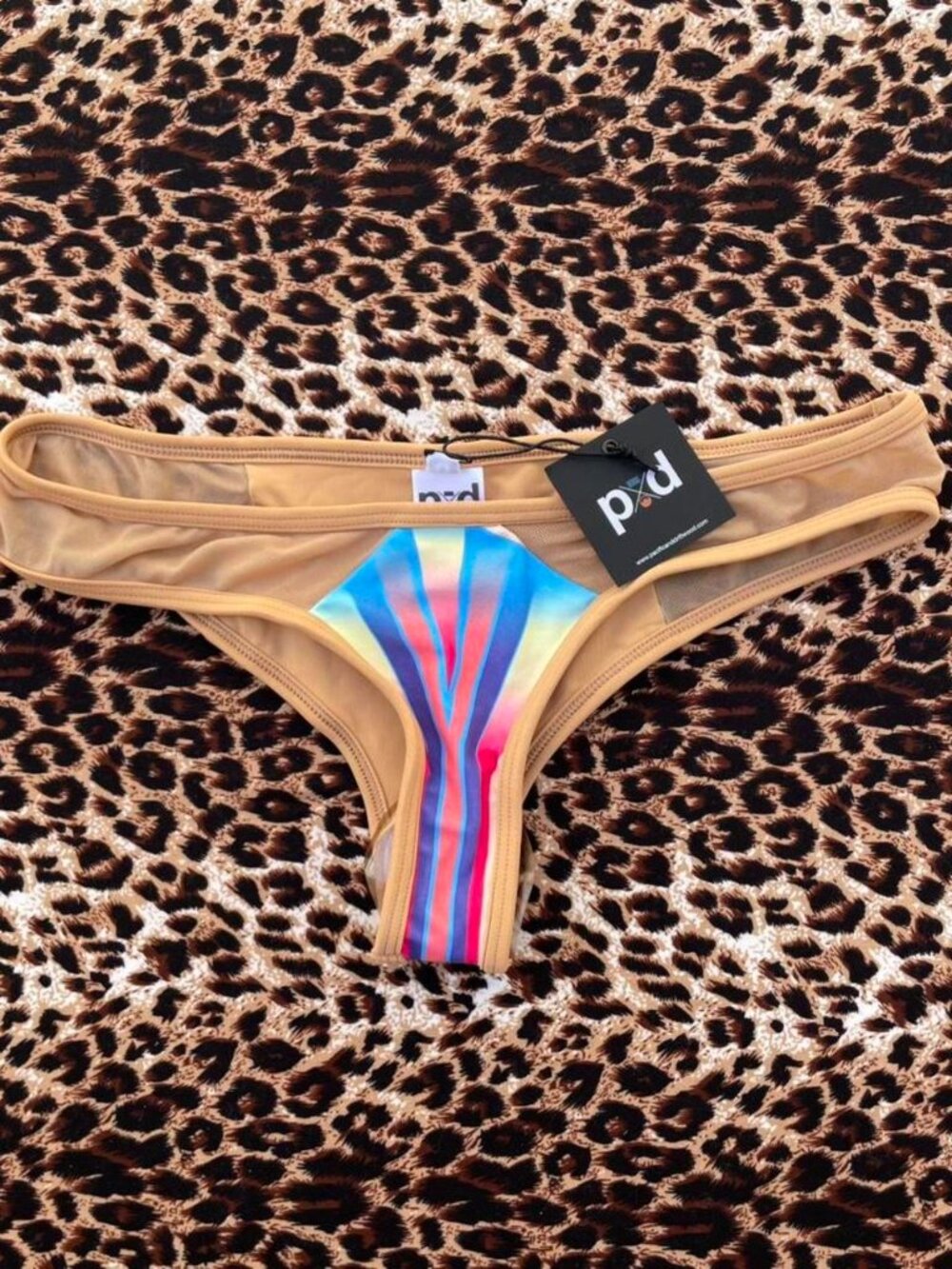 bnwt Pacific & Driftwood tan bikini bottoms
